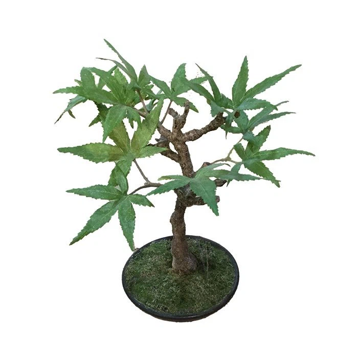Artificial maple potted